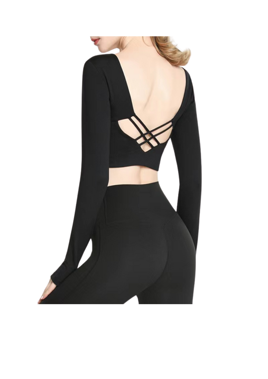 Crop Top Manche Longue