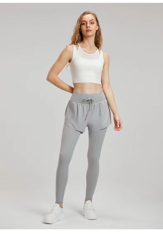 Short legging 2-en-1