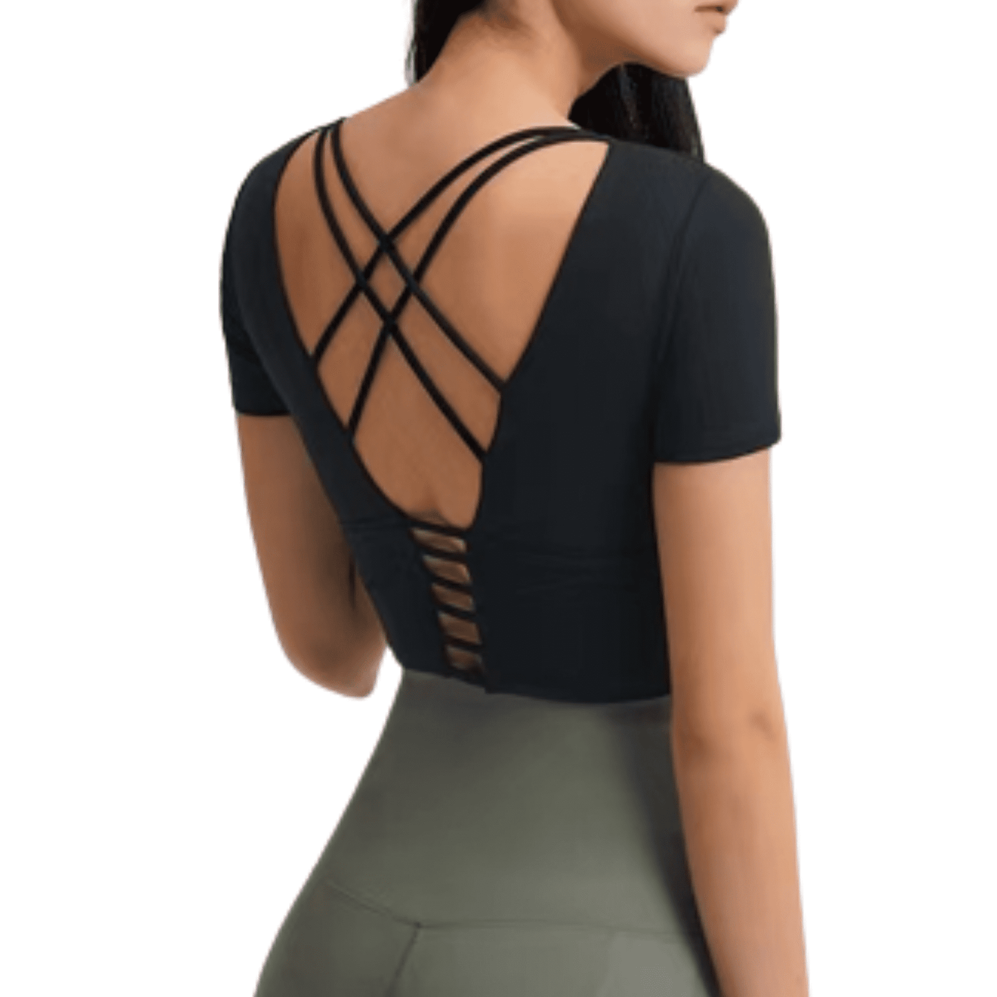 Crop Top Manche Courte