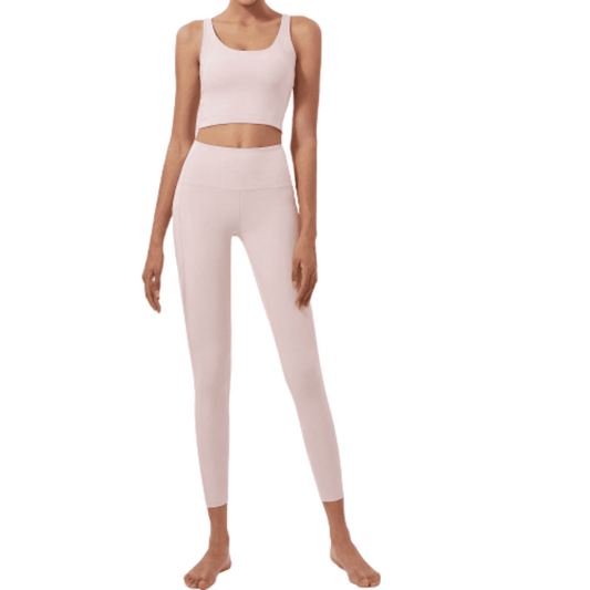 Ensemble Fitness – Legging & Crop Top