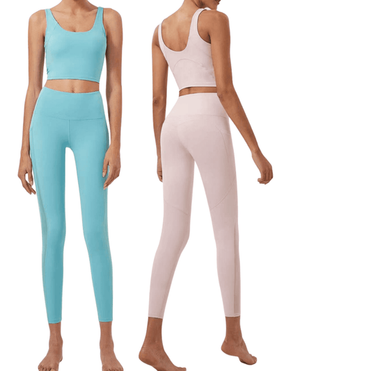Ensemble Fitness – Legging & Crop Top
