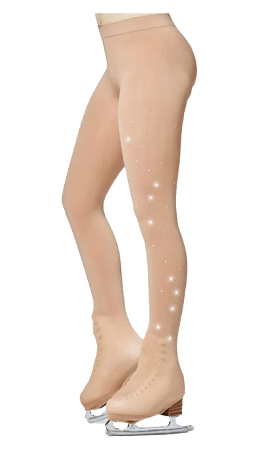 Collant Couvre-patin strass