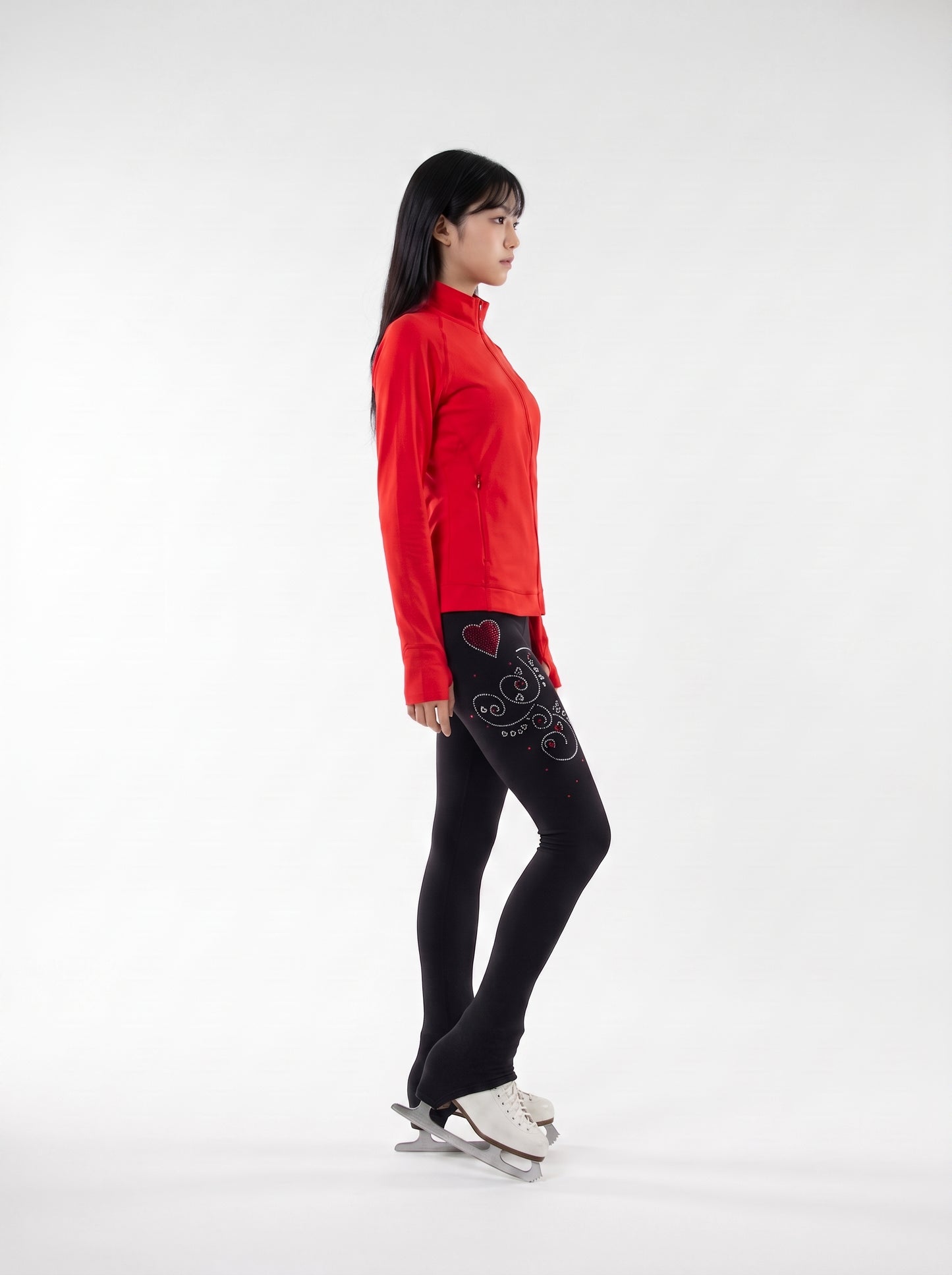 Legging Paradice World Coeur rouge